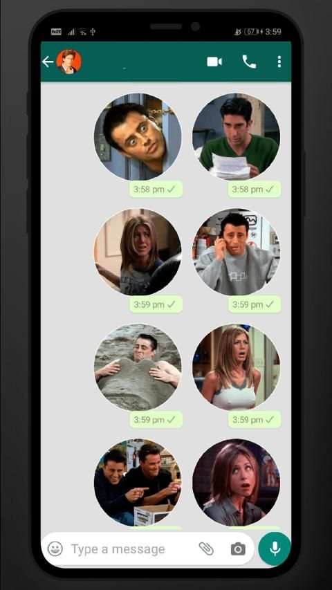 Fan Made Friends TV Show Stickers For WhatsApp screenshot 2