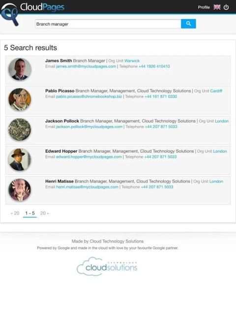 CloudPages for Google Apps स्क्रीनशॉट 14