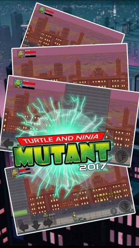 Turtles Fight -Street Ninja HD screenshot 2
