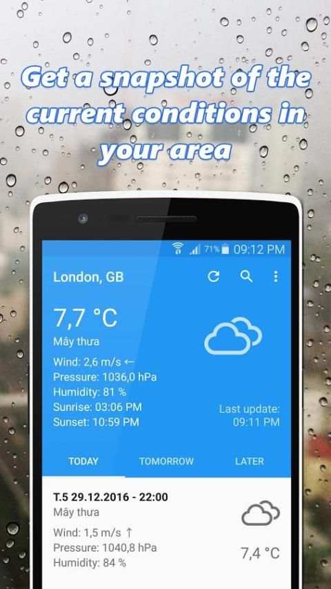 Weather City Pro скриншот 3