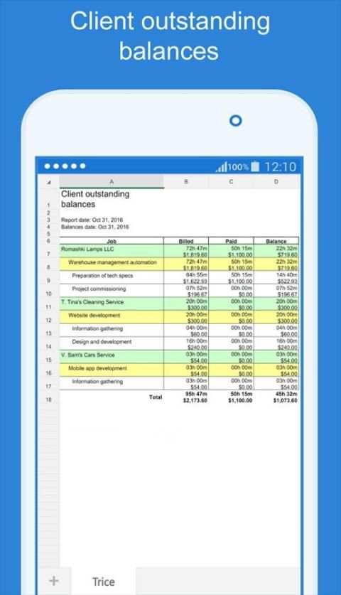 Trice - work time tracker free screenshot 12