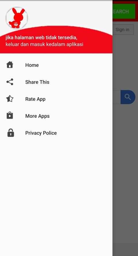 Kelinci Browser Anti Blokir screenshot 1