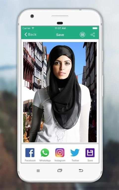 Hijab Montage Photo Editor screenshot 6