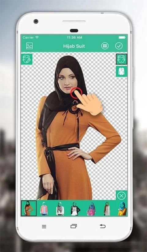 Hijab Montage Photo Editor screenshot 3