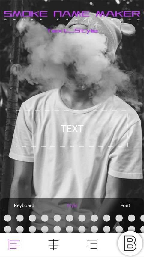 Smoke Name Maker स्क्रीनशॉट 2