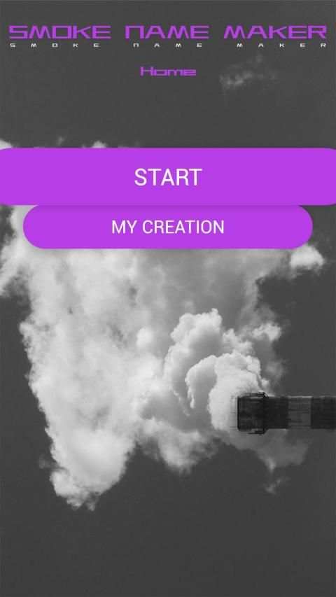Smoke Name Maker स्क्रीनशॉट 1