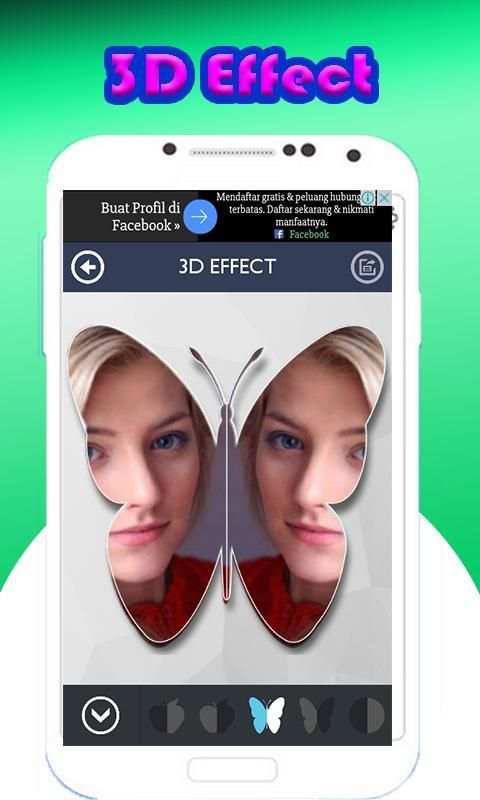 B912 Selfie Face Cam Editor screenshot 3