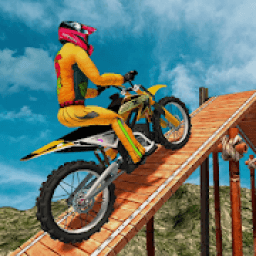 ikon Stunt Bike Racing in the Sky: Ramp Bike Impossible