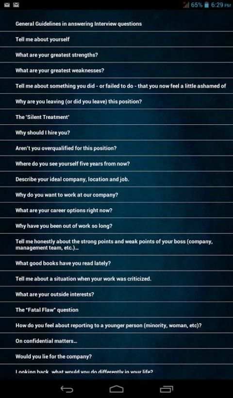 Complete HR Interview Guide screenshot 2