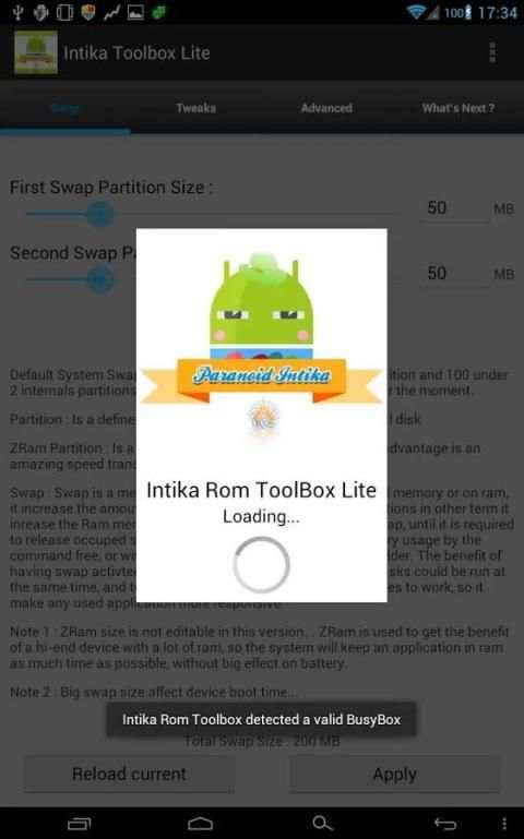 Intika Rom Toolbox Lite screenshot 8