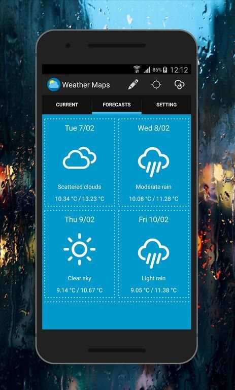 Weather Maps скриншот 3
