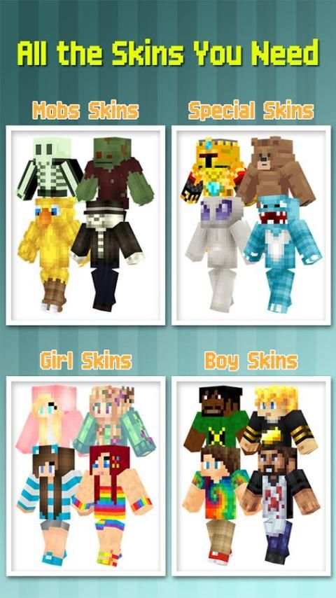 Skins for Minecraft Pocket Ed. screenshot 15