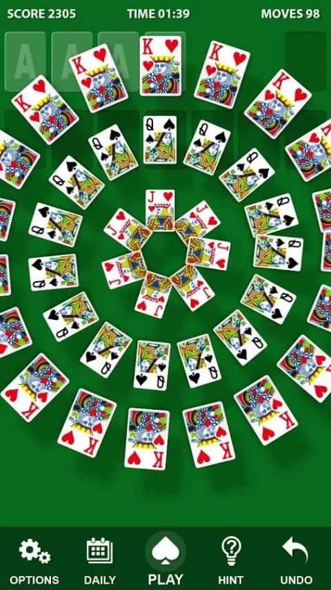 Solitaire स्क्रीनशॉट 4