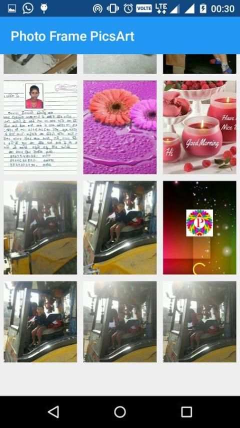 Photo frame PicsArt 3 تصوير الشاشة