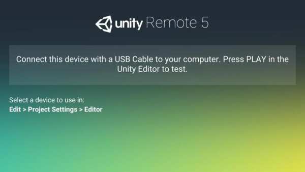Unity Remote 5 4 تصوير الشاشة