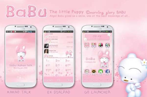BABU GO LAUNCHER THEME screenshot 5