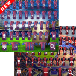 Barcelona Keyboard Logo Themes иконка