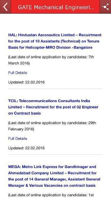 GATE Mechanical Engineering स्क्रीनशॉट 3