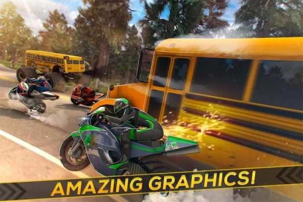 Bus Racing vs Moto GP screenshot 8