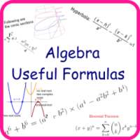 Algebra Useful Formulas on 9Apps
