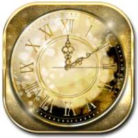 Gold Clock Widget