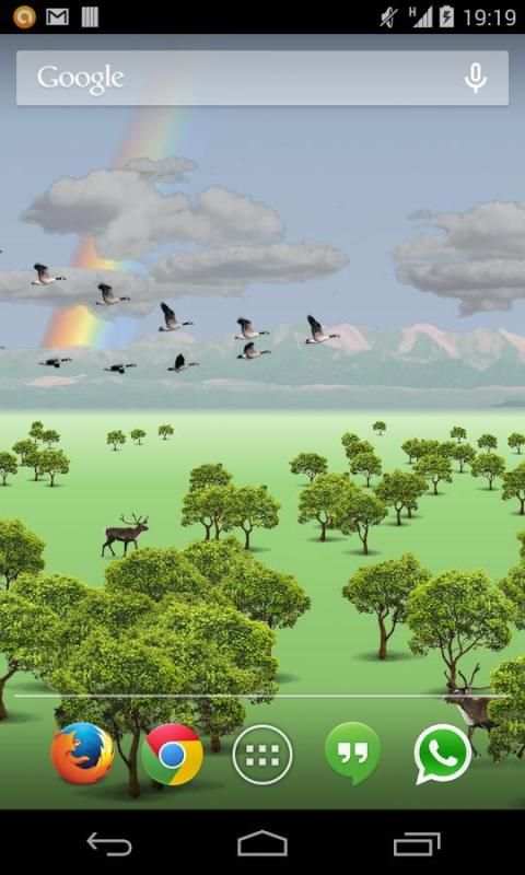 Wind Birds Live Wallpaper Free screenshot 4
