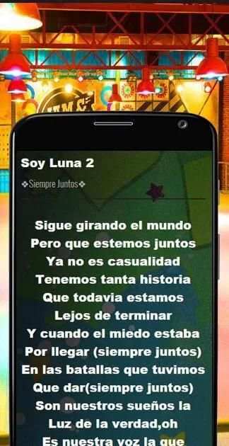 Soy Luna 2 Musica Mp3 Karaoke screenshot 1