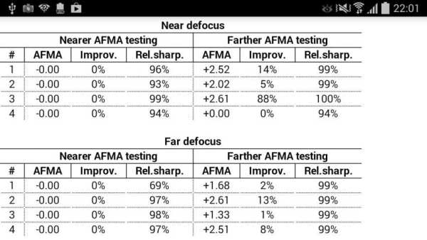 DSLR Controller AFMA скриншот 6