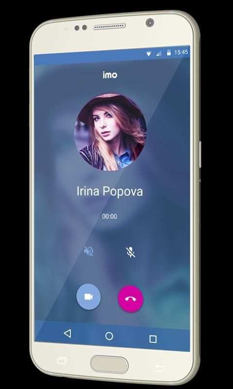 Video call chat for imo prank स्क्रीनशॉट 2