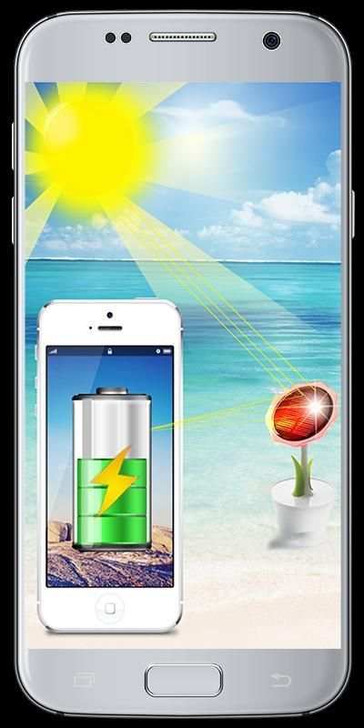 Solar Mobile Charger Prank 2 تصوير الشاشة