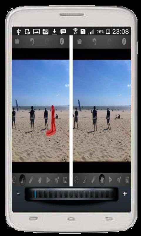 Editor TouchRetouch Camera скриншот 2