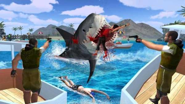 Angry Shark Attack स्क्रीनशॉट 3