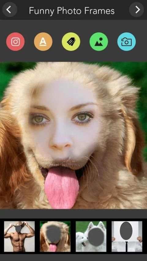 Funny Photo Frame 6 تصوير الشاشة