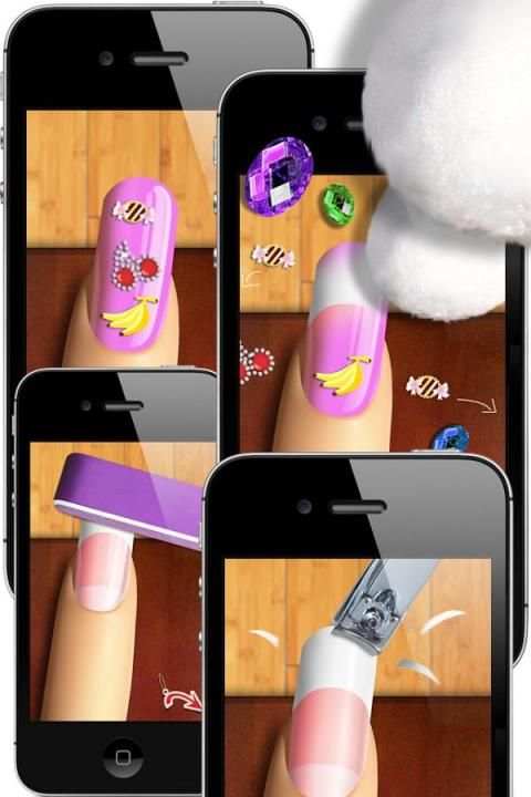 Glitter Nail Salon: Girls Game screenshot 6