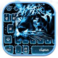 Neon Cheetah Keyboard Theme