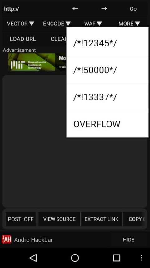 Andro Hackbar скриншот 4
