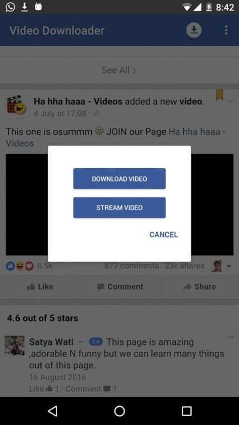 Video Downloader for Facebook screenshot 4