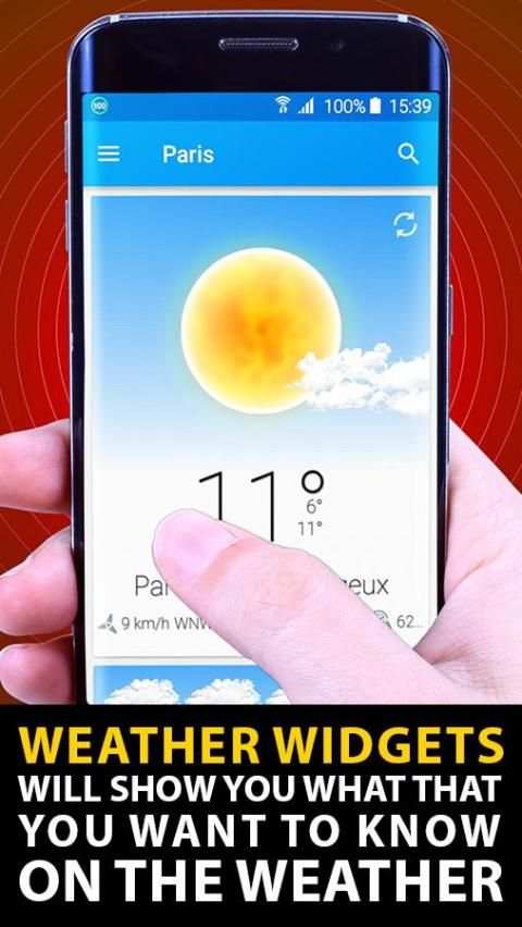 Best Weather Apps Widgets *️ скриншот 6