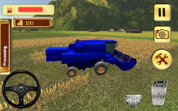 Farming Tractor Sim 2016 screenshot 2
