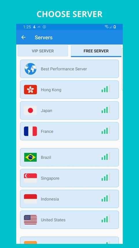 Super Free VPN Proxy & Secure VPN screenshot 3