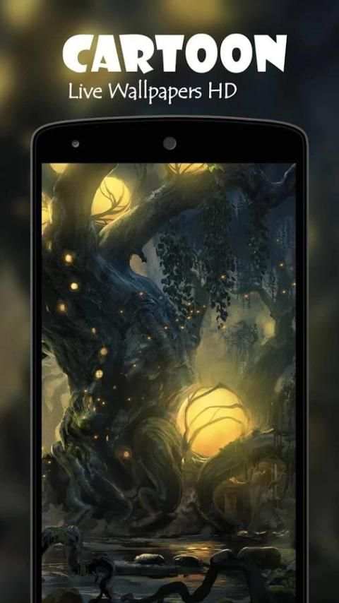 Cartoon Live Wallpaper HD screenshot 1