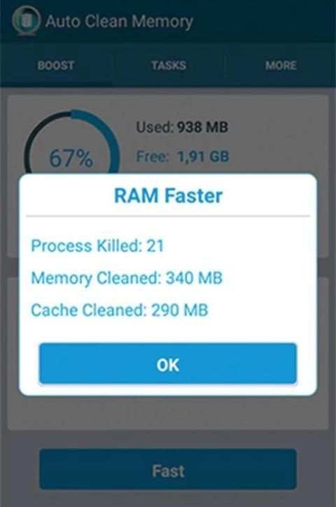 Auto Clean Memory स्क्रीनशॉट 6