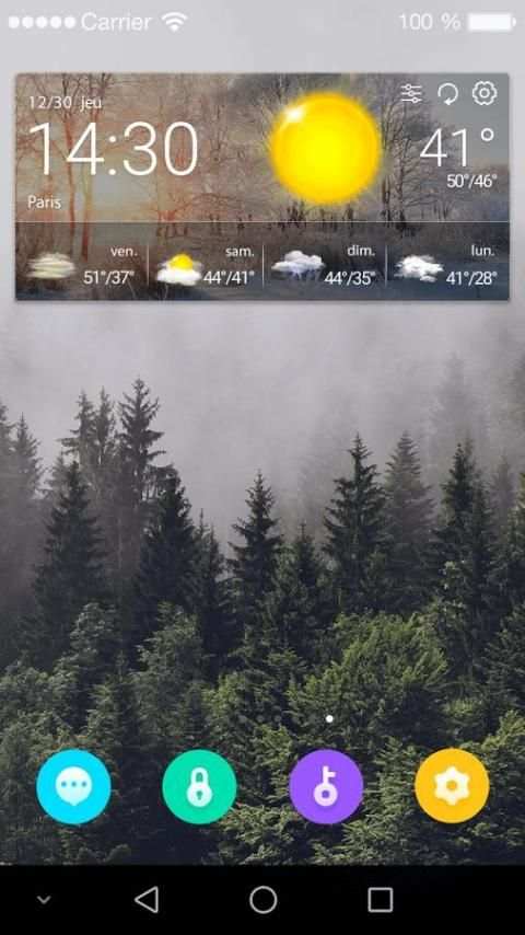 Météo screenshot 2
