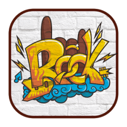 Rock Graffiti Theme(Keyboard) أيقونة