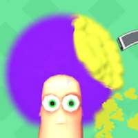 Barber salon Shop Hair Cut game logo