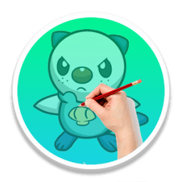 Draw Pokemons : Coloring Game иконка