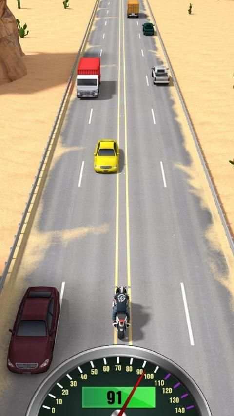 Tak berujung Racing Game screenshot 1