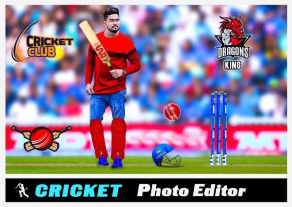 Cricket Photo Editor स्क्रीनशॉट 3