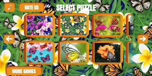 Butterfly jigsaw puzzle स्क्रीनशॉट 13