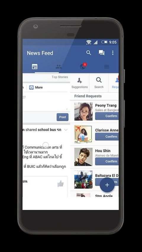 Lite Messenger For Facebook screenshot 2
